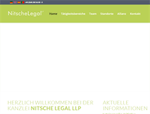 Tablet Screenshot of nitschelegal.com